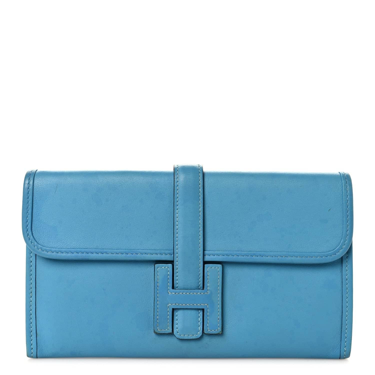 Hermès Jige Duo Clutch Women's bags Brown New