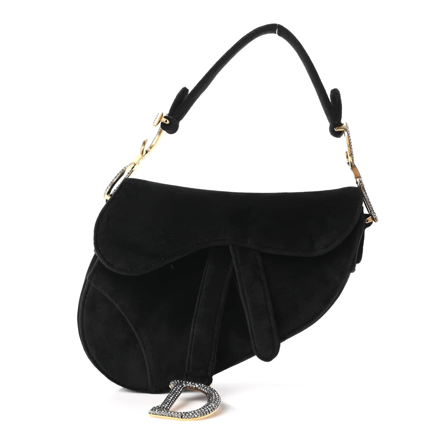 Dior Saddle Mini Women's bags Black New