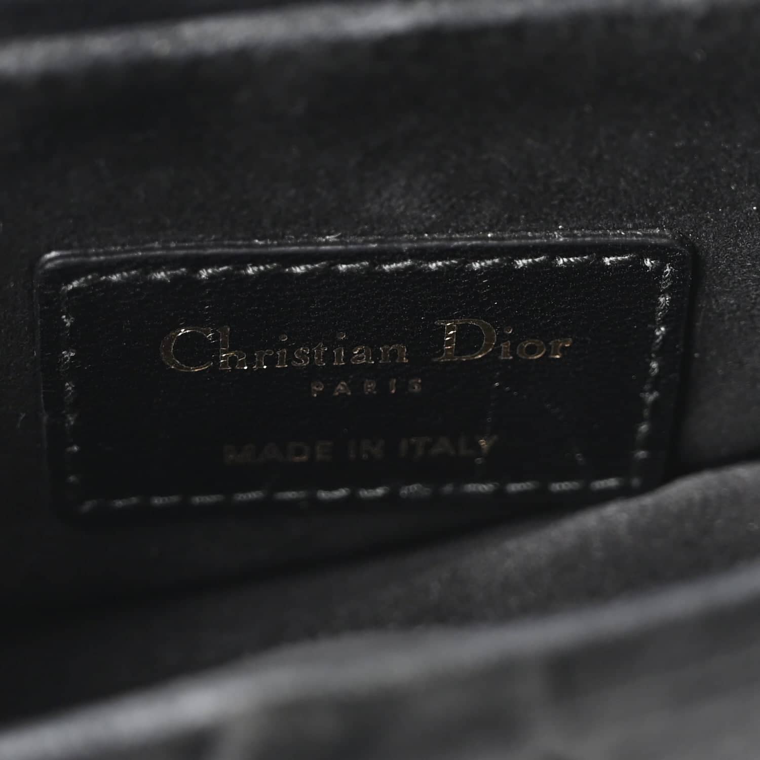 Dior Saddle Mini Women's bags Black New