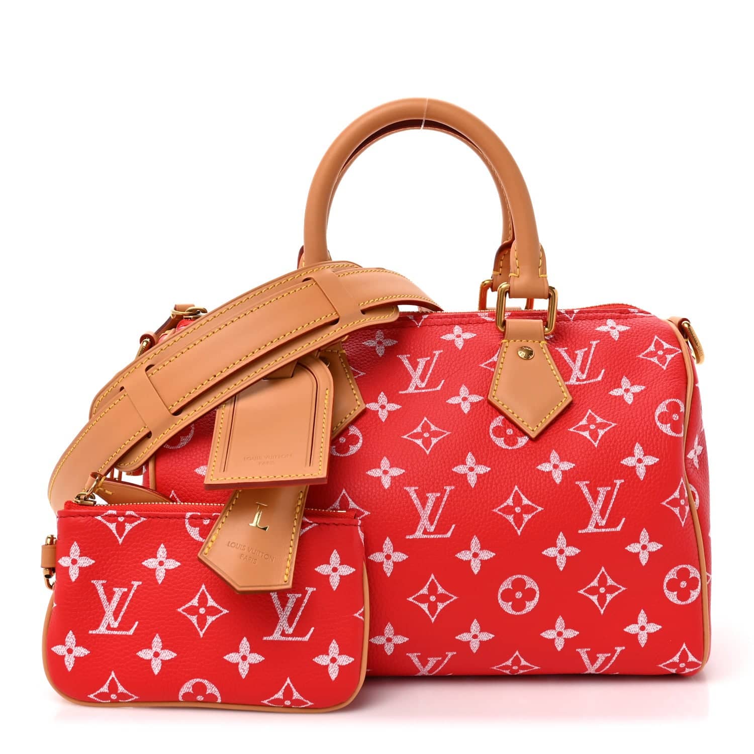 Louis Vuitton Speedy 25 Top Handle Women's bags Blue New