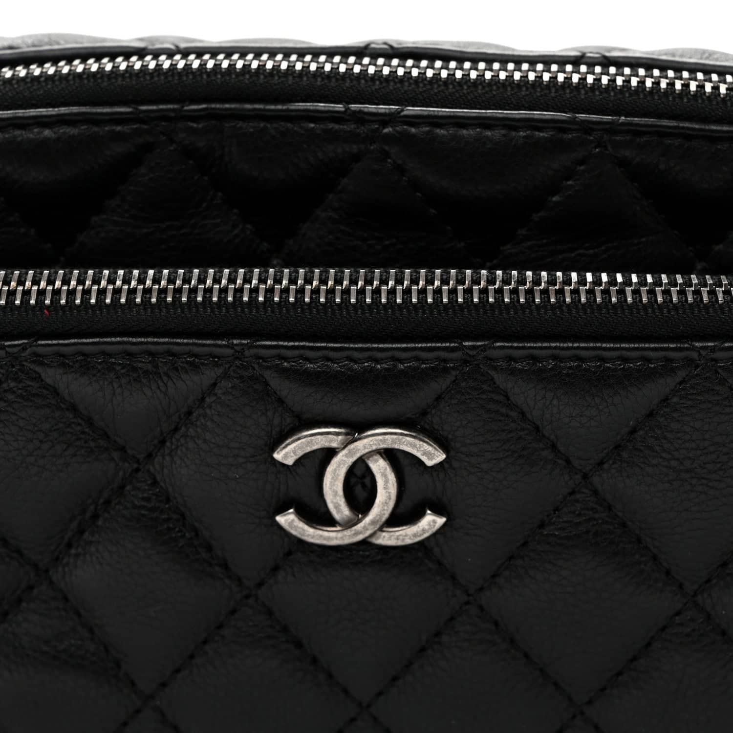Chanel Waist Bag Caviar Women's bags Black Quilted Used - Like New