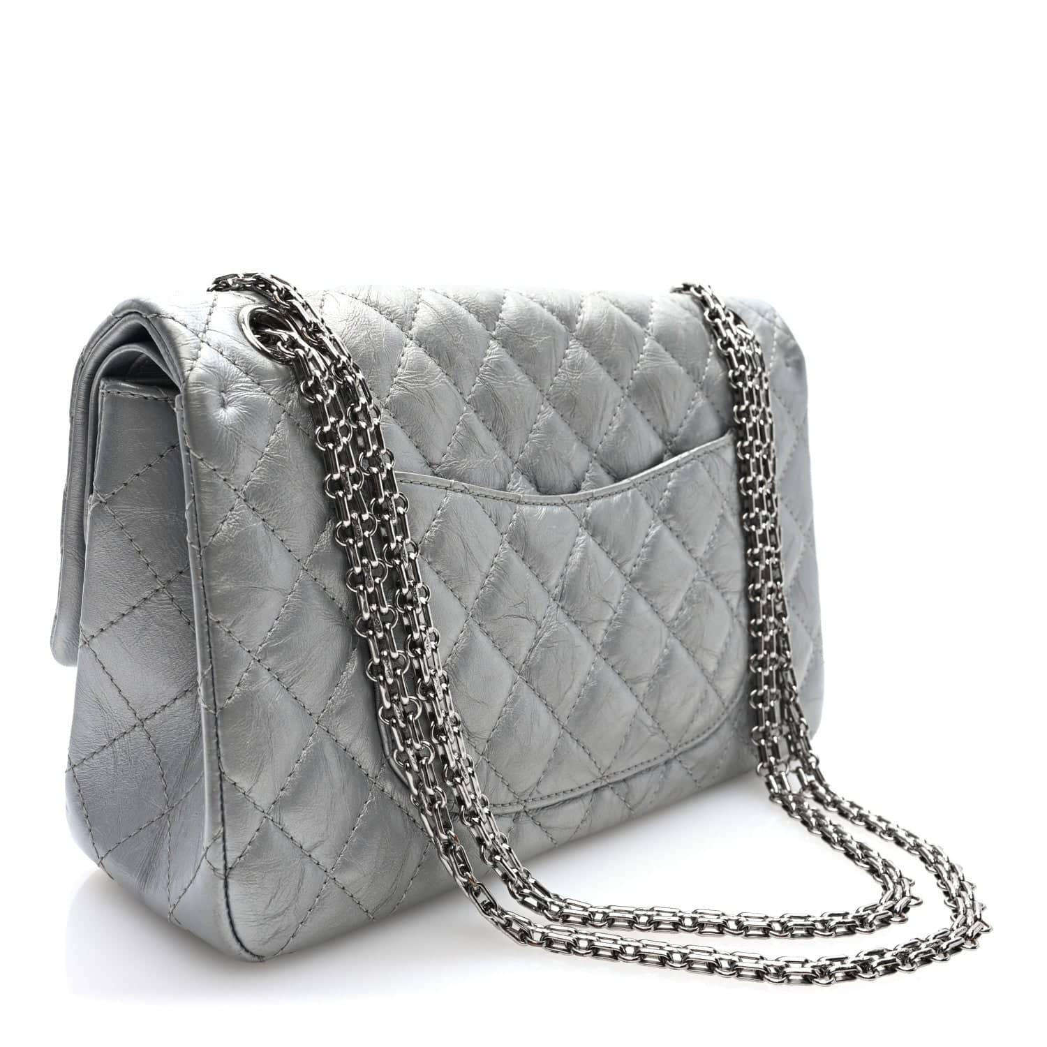Chanel 2.55 Reissue 226 Medium Shoulder Bag Women's bags Green Used - Like New