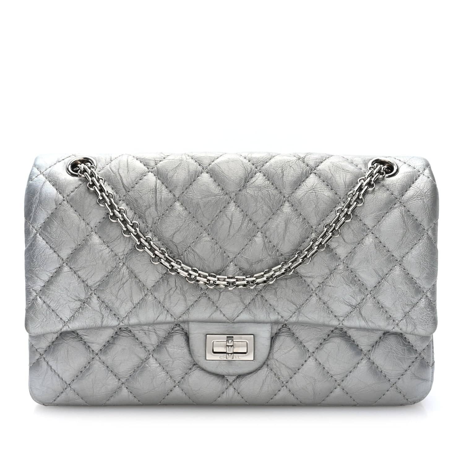 Chanel 2.55 Reissue 226 Medium Shoulder Bag Women's bags Green Used - Like New
