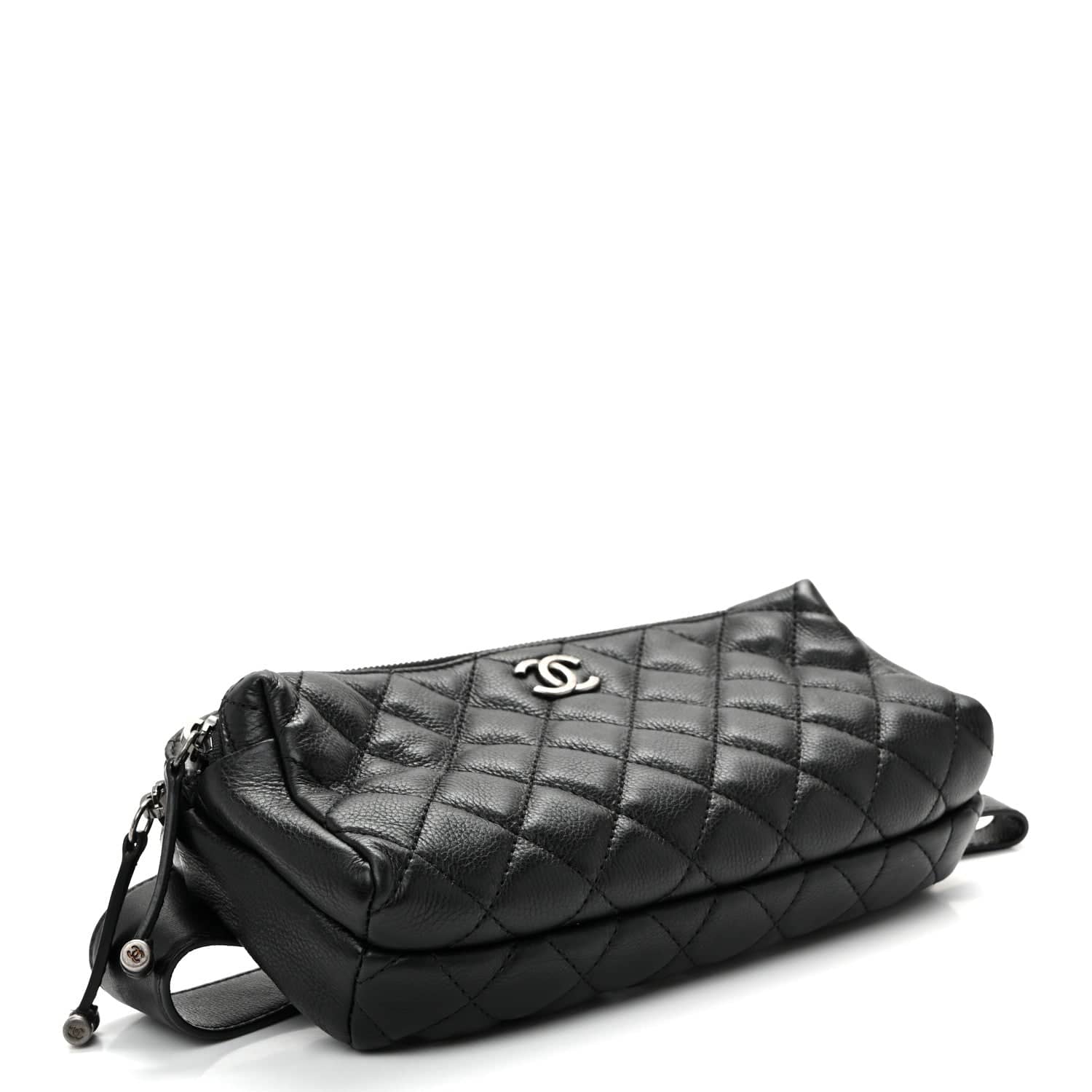 Chanel Waist Bag Caviar Women's bags Black Quilted Used - Like New