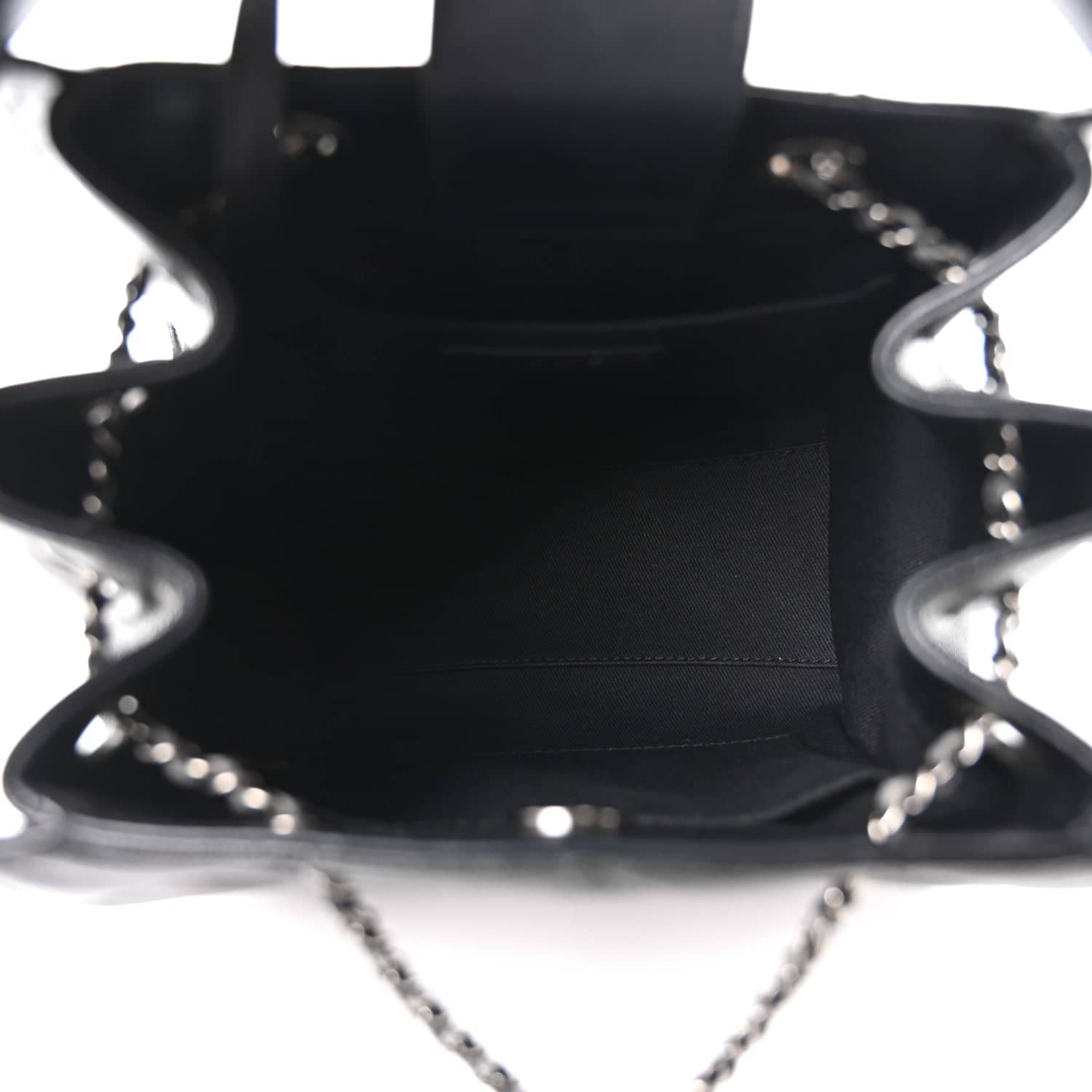 Chanel CC Bucket Bag Women's bags Black Small Quilted Used - Very Good