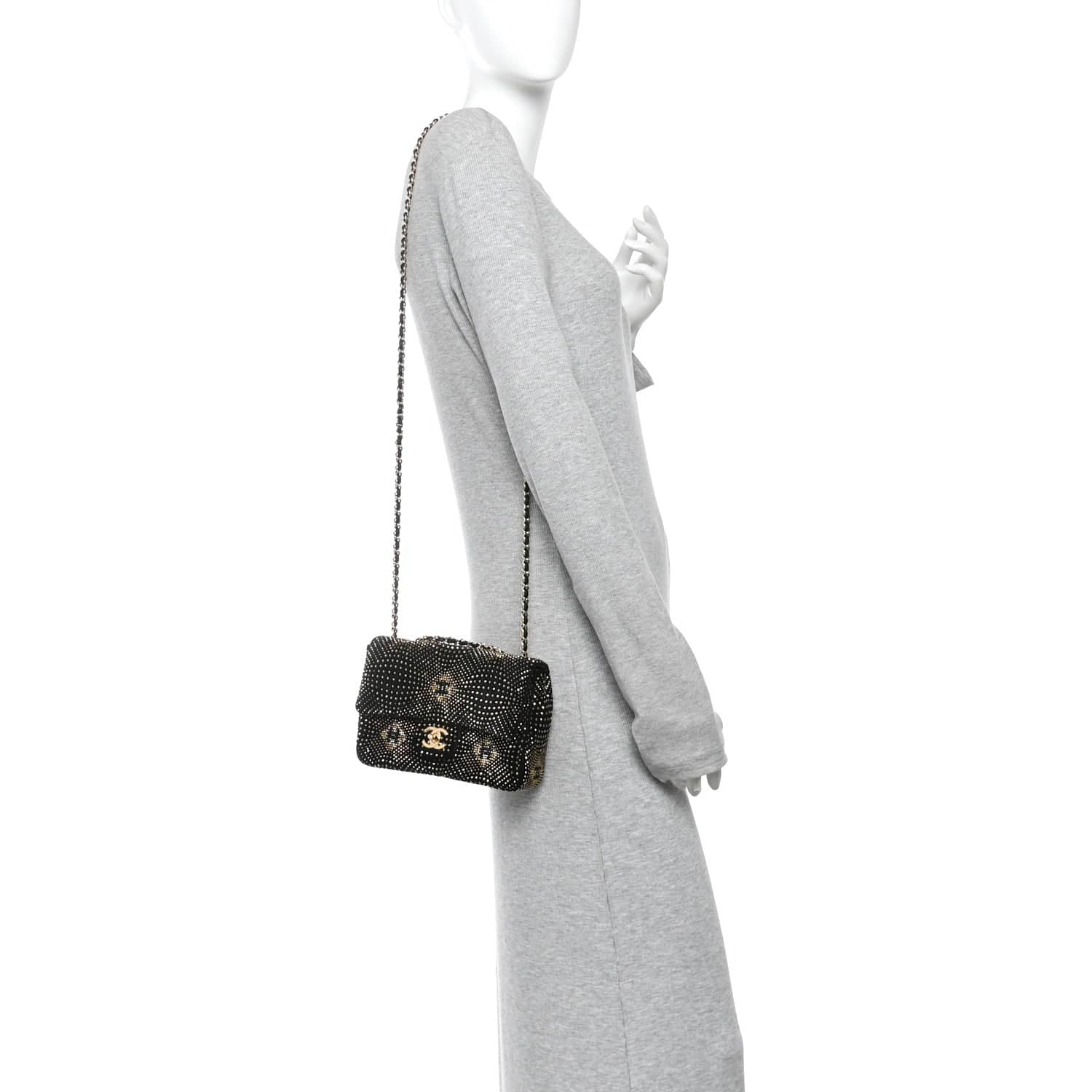 Chanel 2.55 Reissue Evening Flap Women's bags Gold Velvet Used - Like New