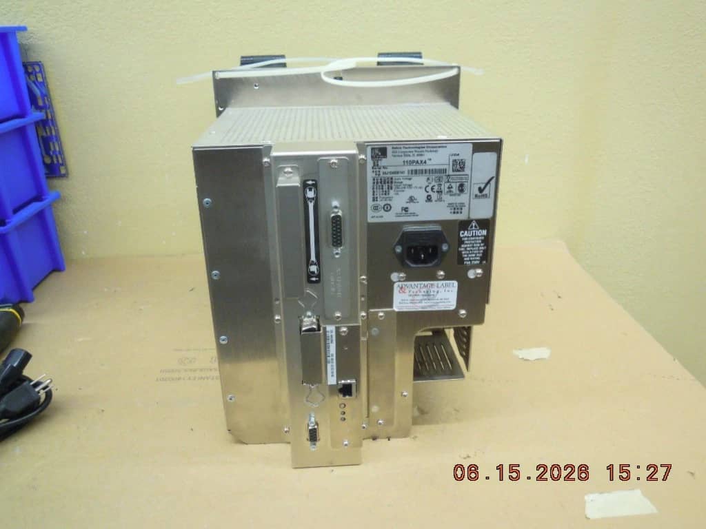 Zebra 110PAX4 Printers Used - Good