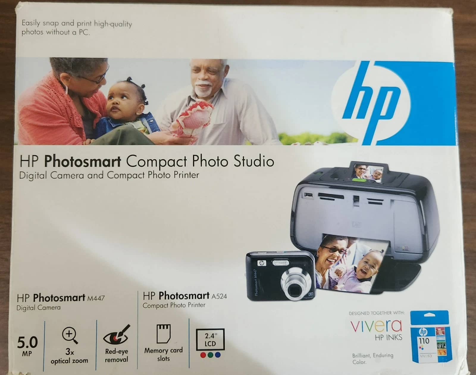 HP PhotoSmart A524 Printers New