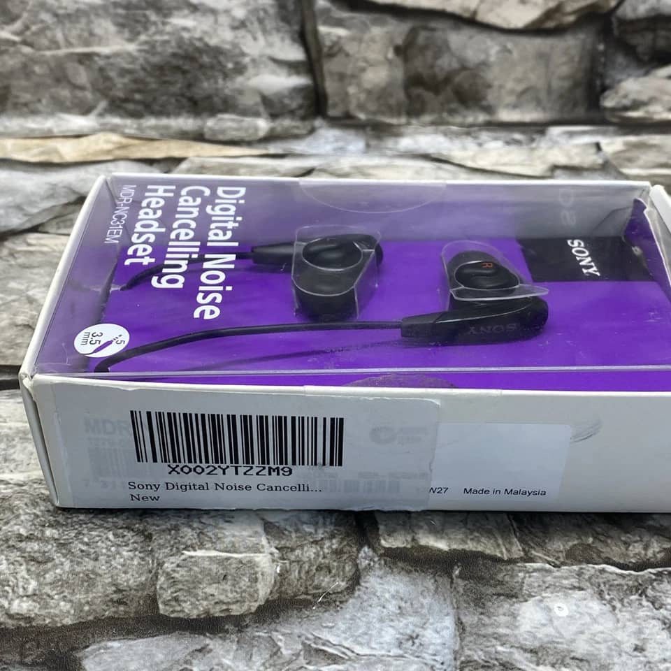 Sony MDR-NC31EM Headphones & Earbuds Black New