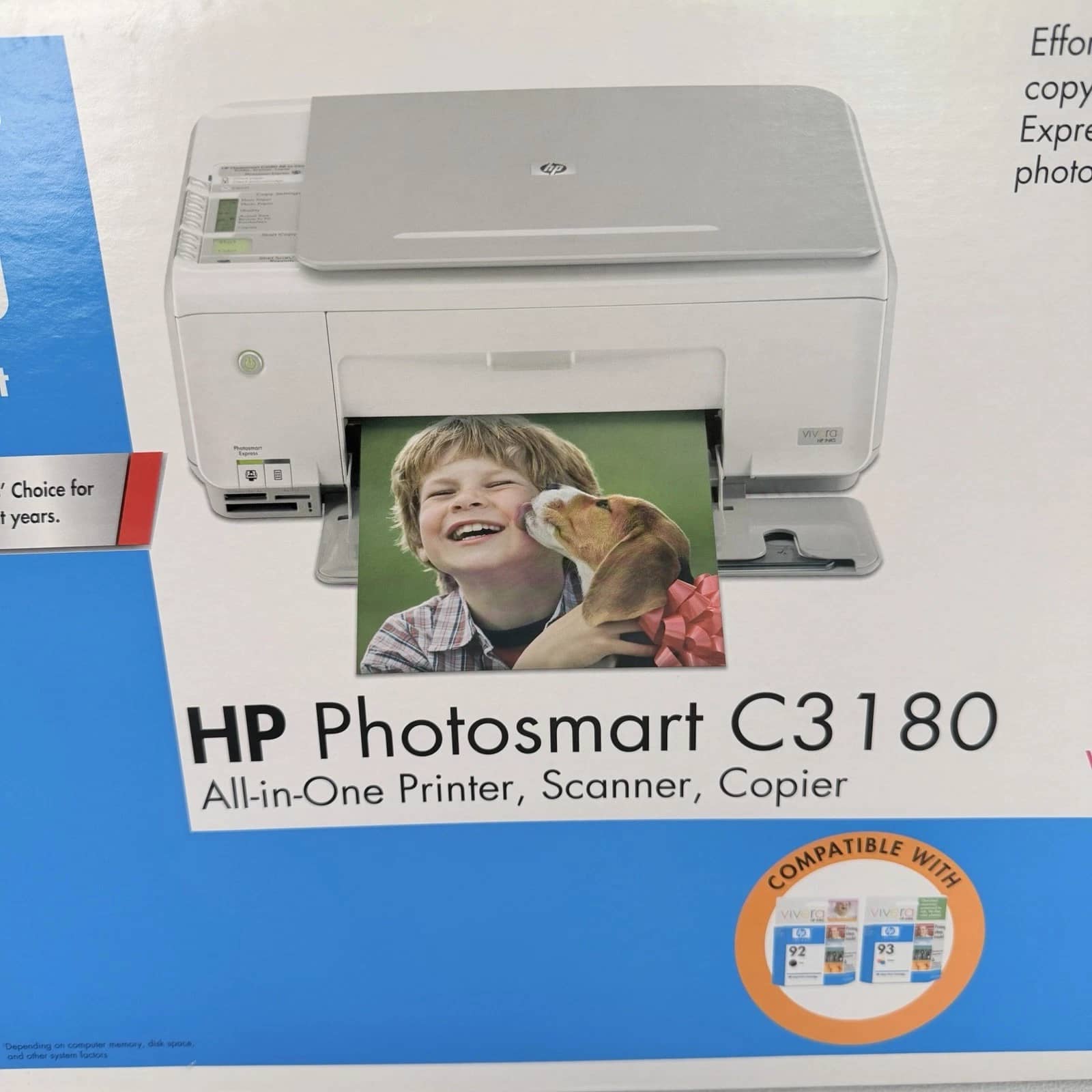 HP Photosmart C3180 Printers New