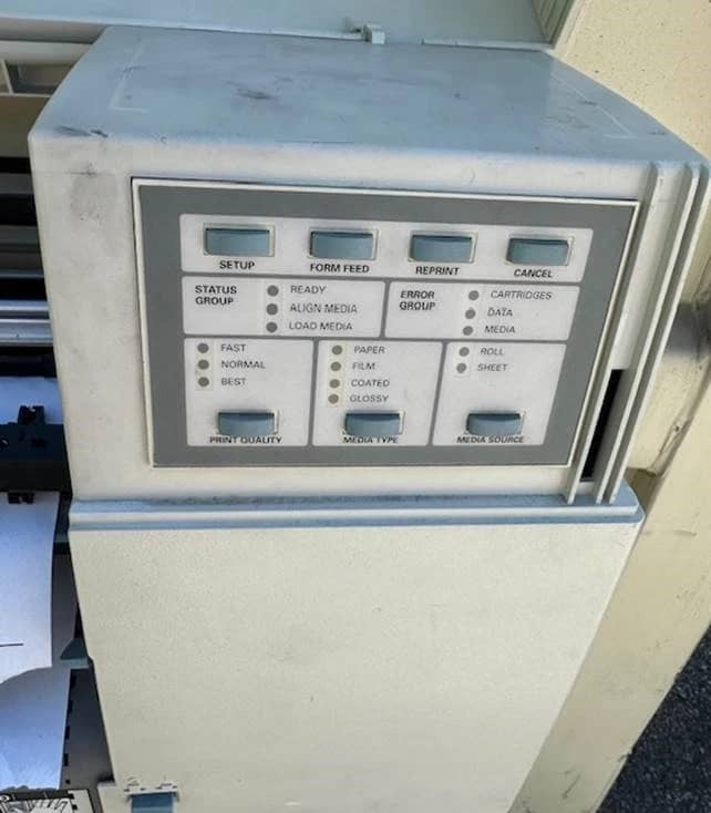 HP DesignJet 450C Printers Used - Good