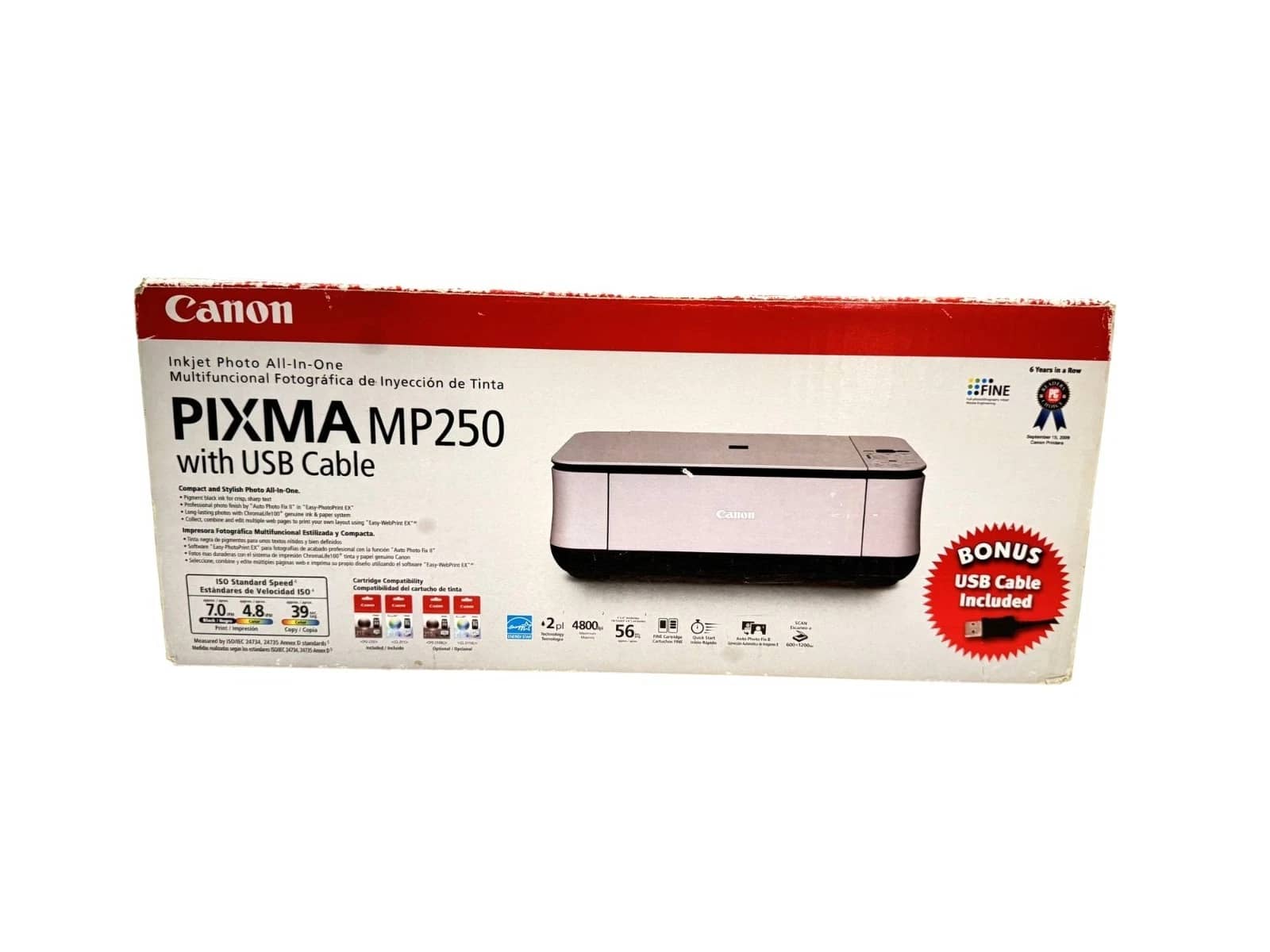 Canon Pixma MP250 Printers New