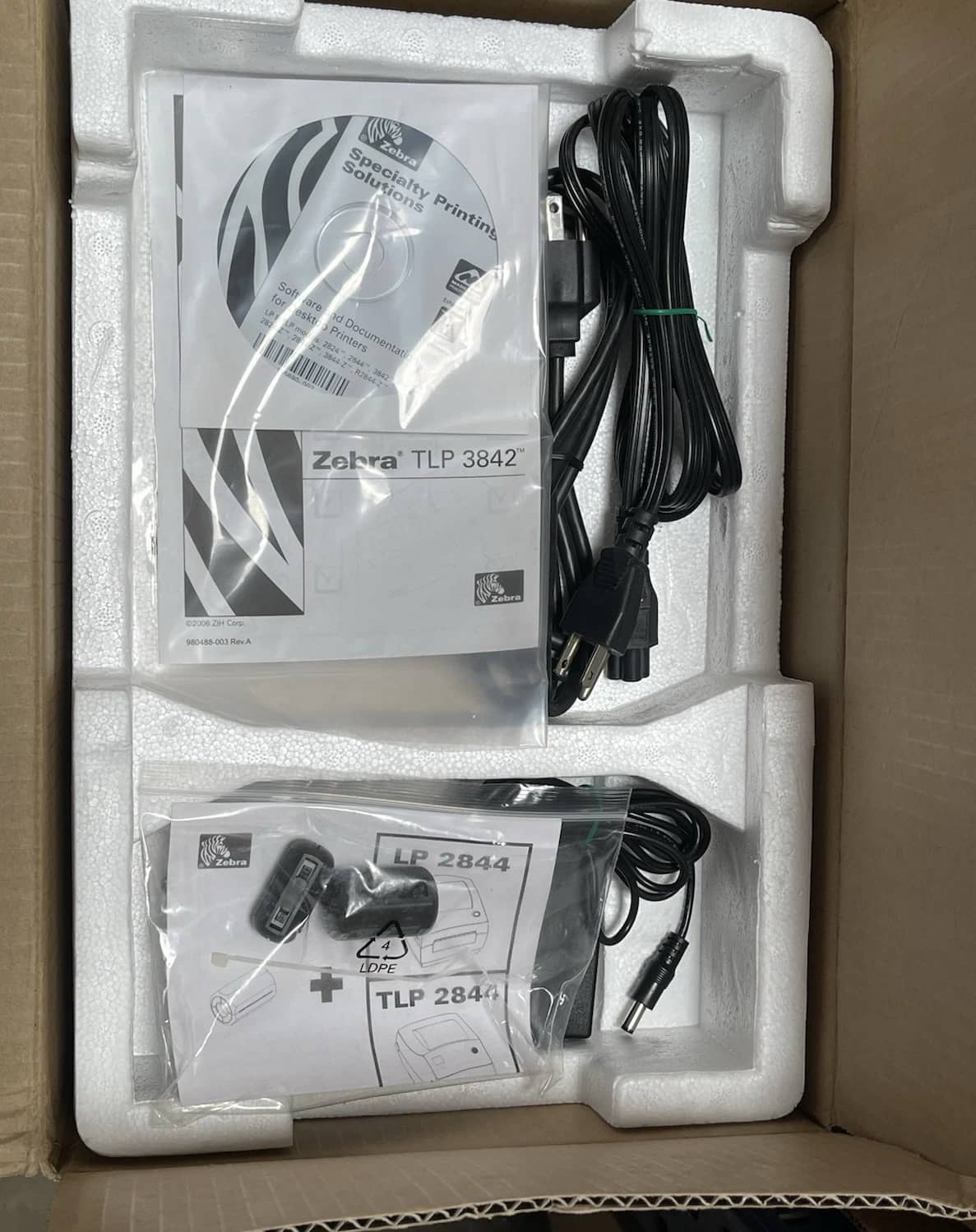 Zebra tlp3842 Printers New