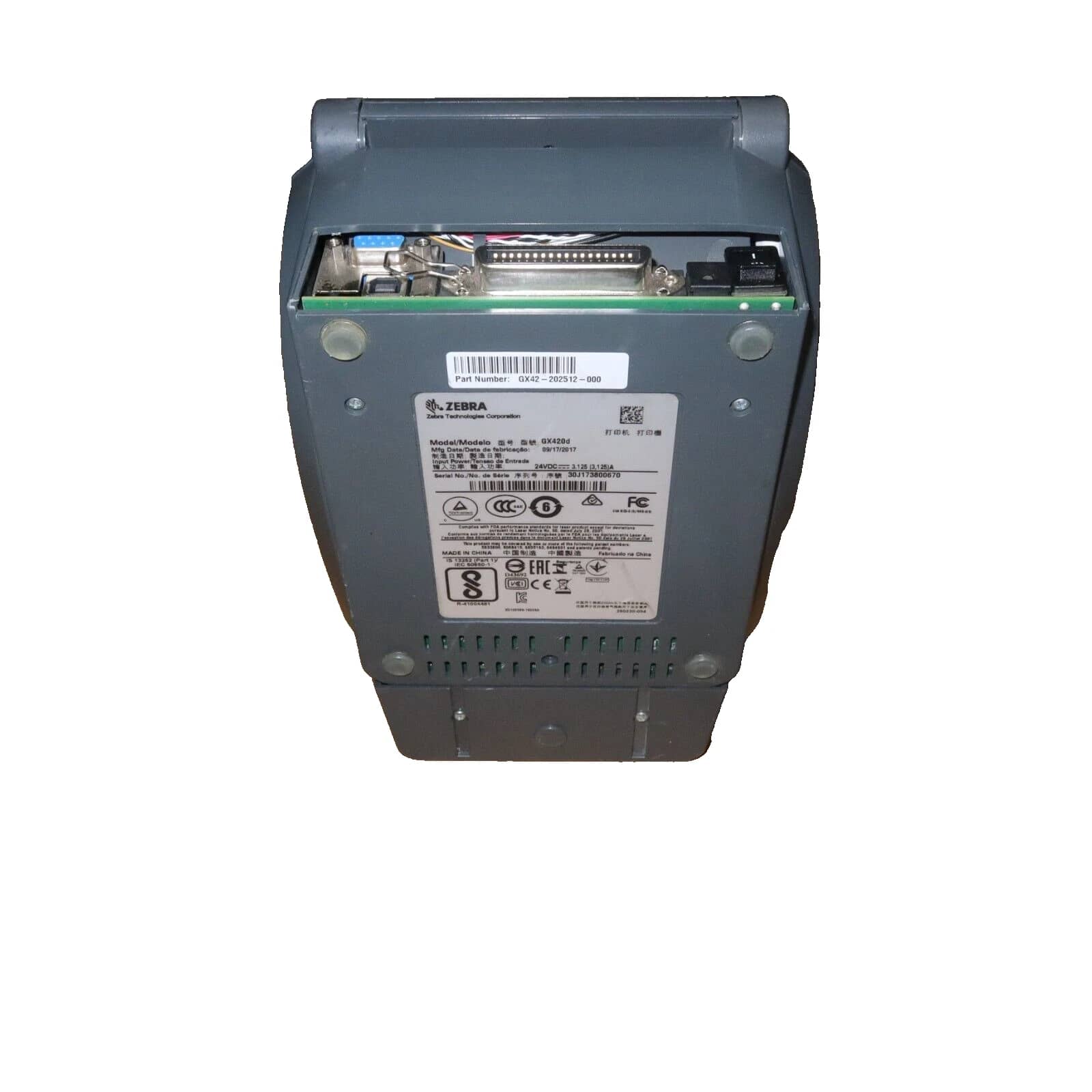 Zebra GX42 Printers Refurbished - Excellent