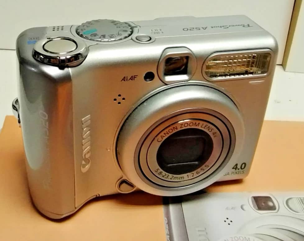 Canon PowerShot A520 Digital Cameras Silver New Body Only