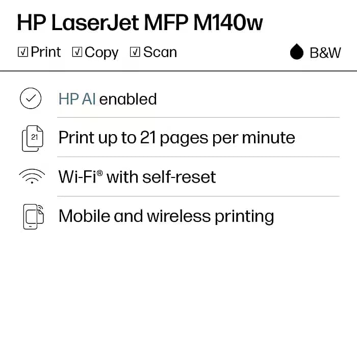 HP 7MD72F Printers New