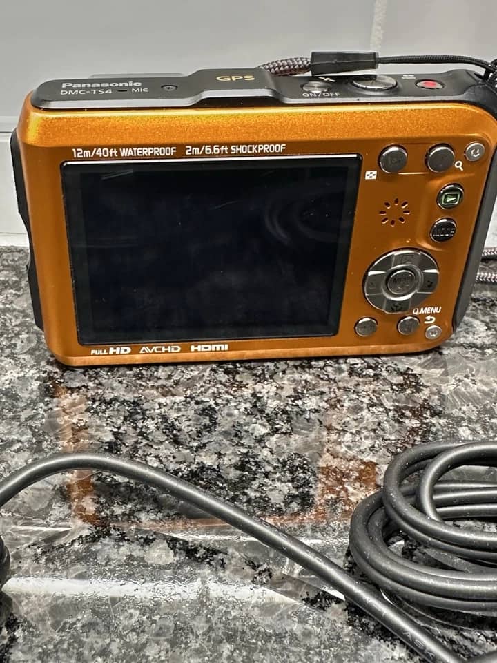 Panasonic LUMIX TS4 Digital Cameras Blue New Body Only