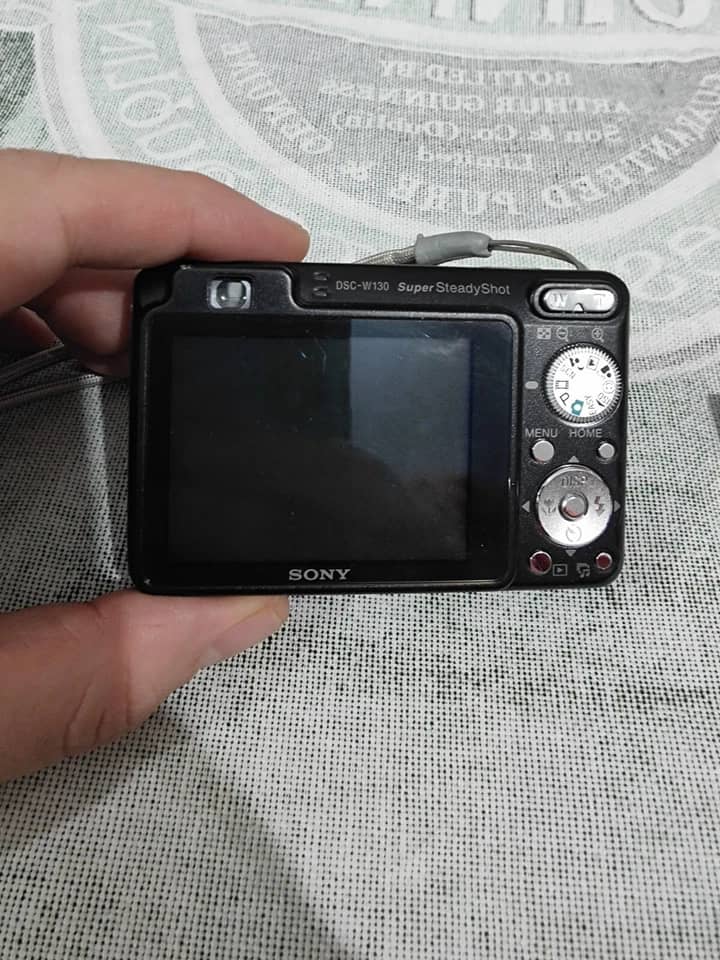 Sony DSC W130 Digital Cameras Silver New Body Only