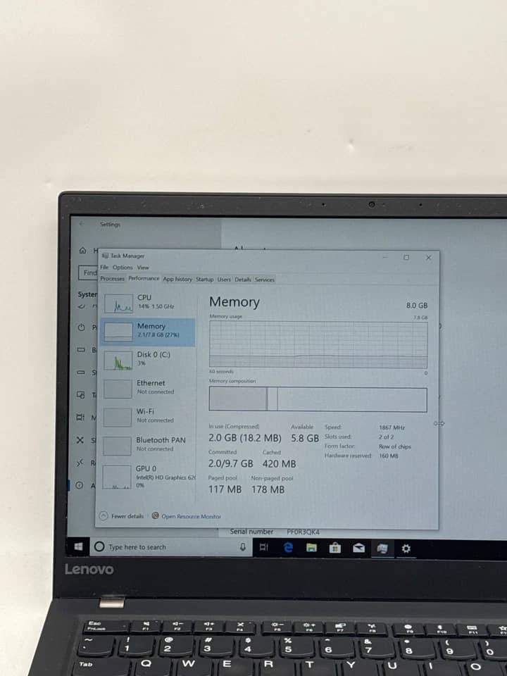 Lenovo ThinkPad X1 Carbon Gen 5 Computers