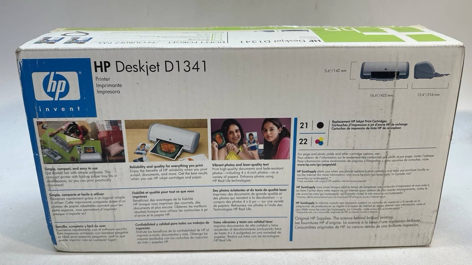 HP Deskjet D1341 Printers New