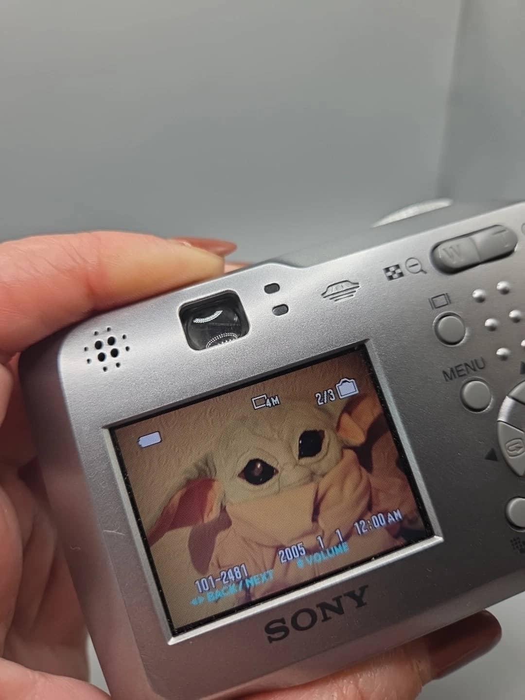 Sony Cyber-shot DSC-S80 Digital Cameras Silver Used - Good Body Only