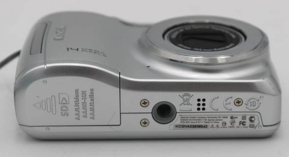 Kodak C195 Digital Cameras Silver Used - Good