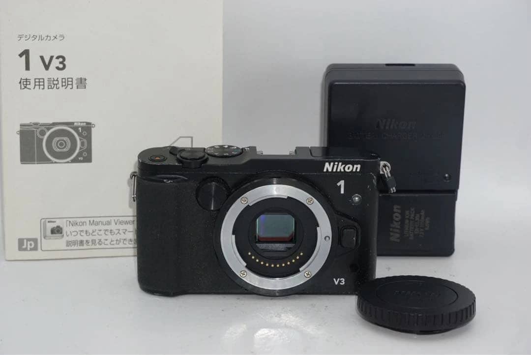 Nikon 1 V3 Digital Cameras Black Used - Good Body Only