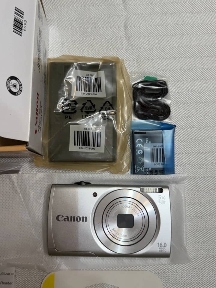 Canon PowerShot A2500 Digital Cameras Red New Body Only