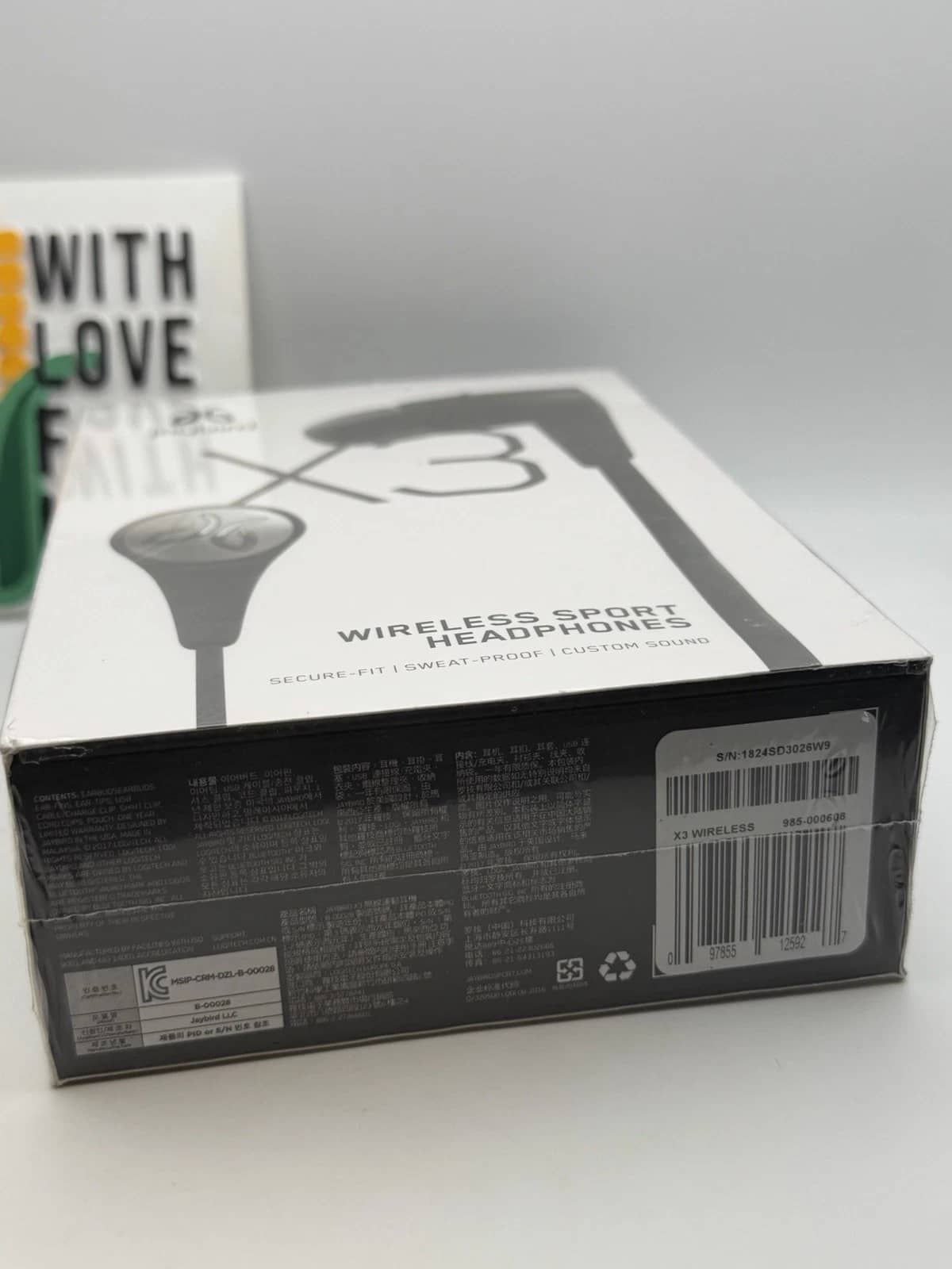 Jaybird X3 Headphones & Earbuds Black For parts or not working
