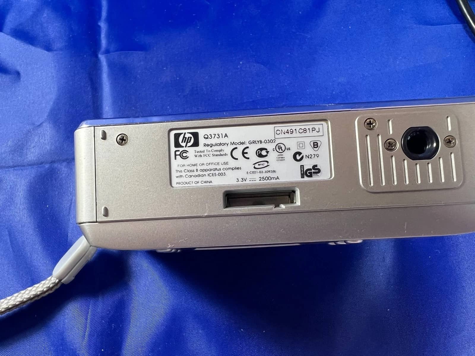 HP Photosmart 435 Digital Cameras Silver Used - Good Body Only
