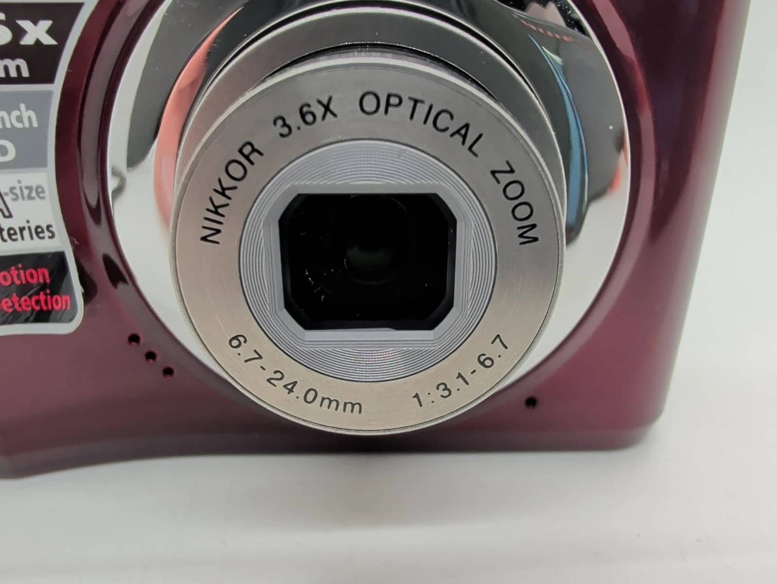 Nikon COOLPIX L20 Digital Cameras Red New Body Only