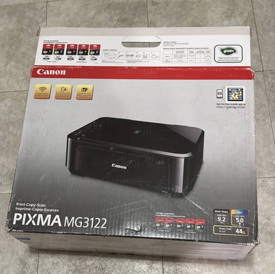 Canon PIXMA MG3122 Printers Used - Good