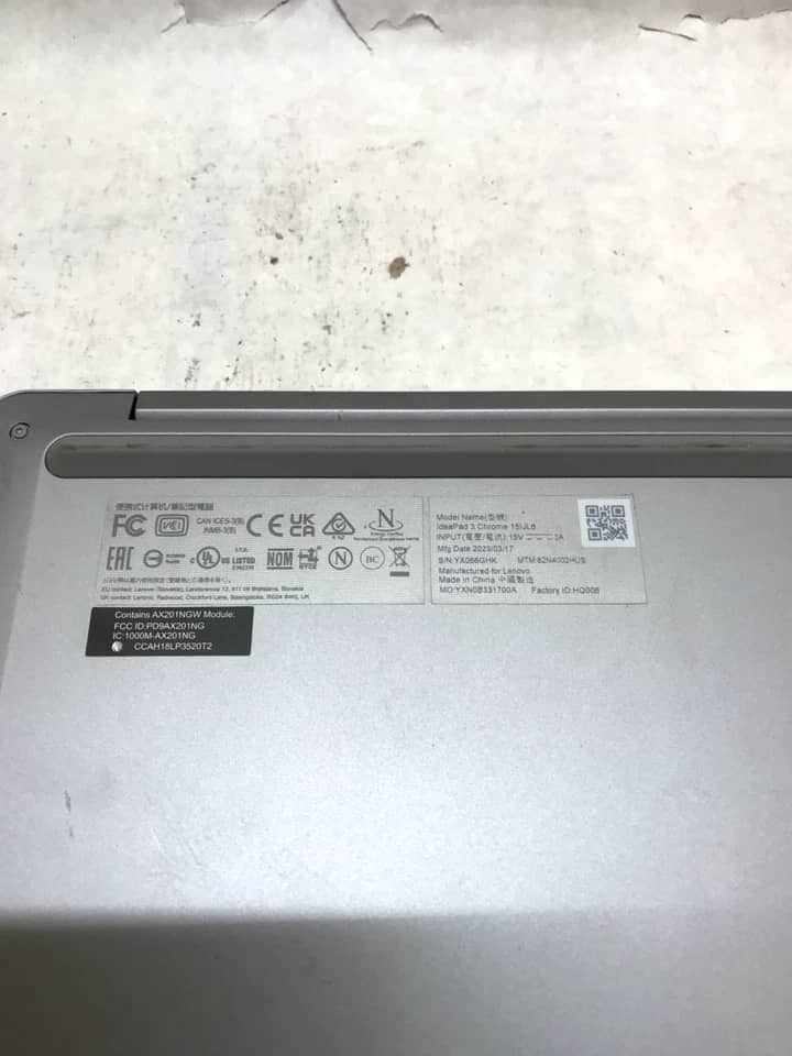 Lenovo IdeaPad 3 Chromebook Computers