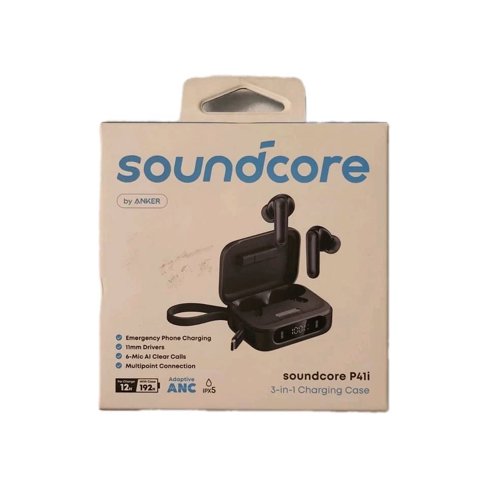 Soundcore P41i Headphones & Earbuds Black New