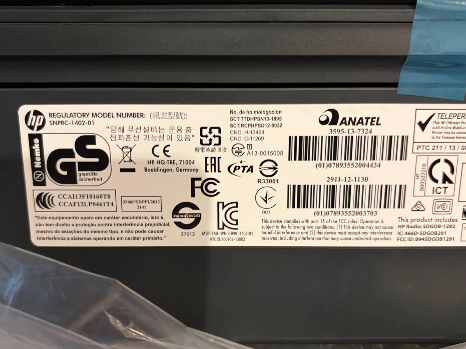 HP 6830 Printers New