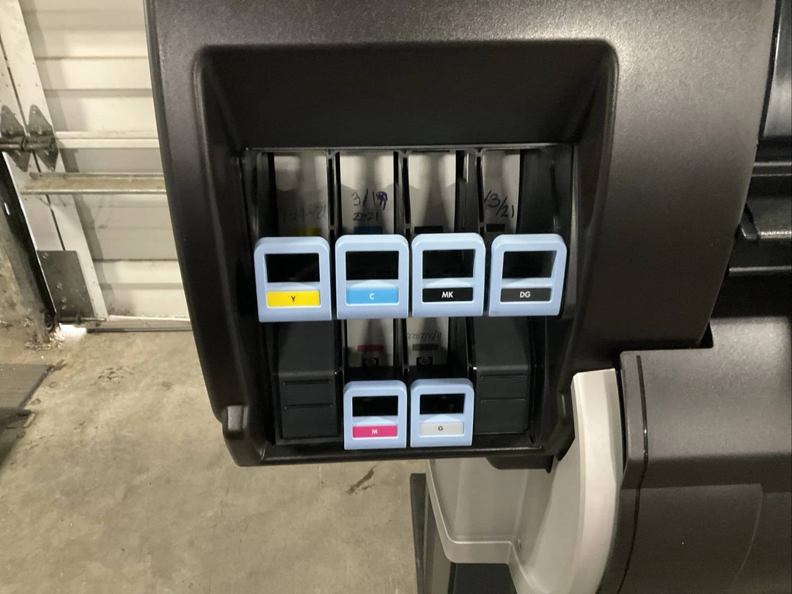 HP DesignJet T7200 Printers For parts or not working
