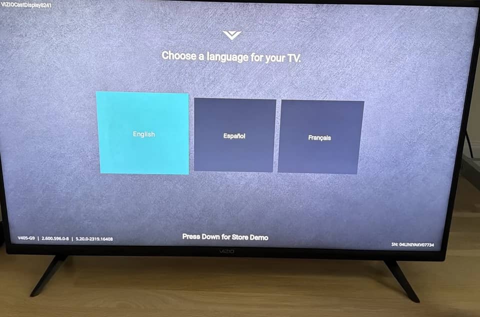 VIZIO vfd40m-08 TVs