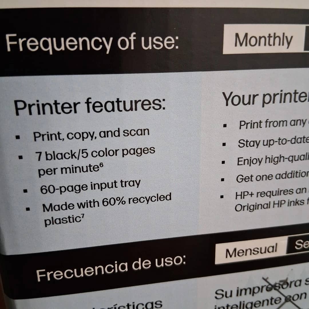 HP DeskJet 2842e Printers Open-Box Excellent