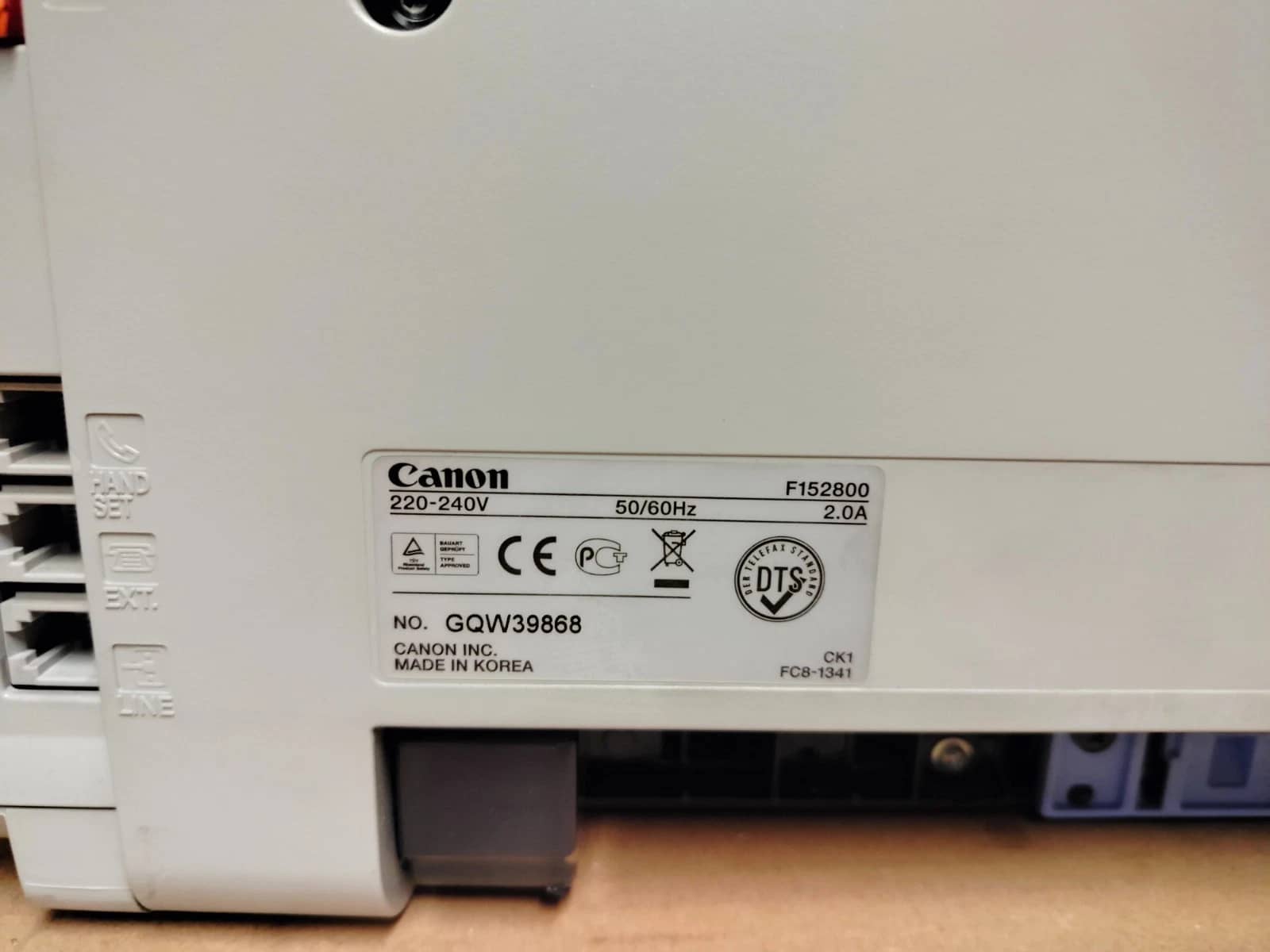 Canon F152800 Printers For parts or not working