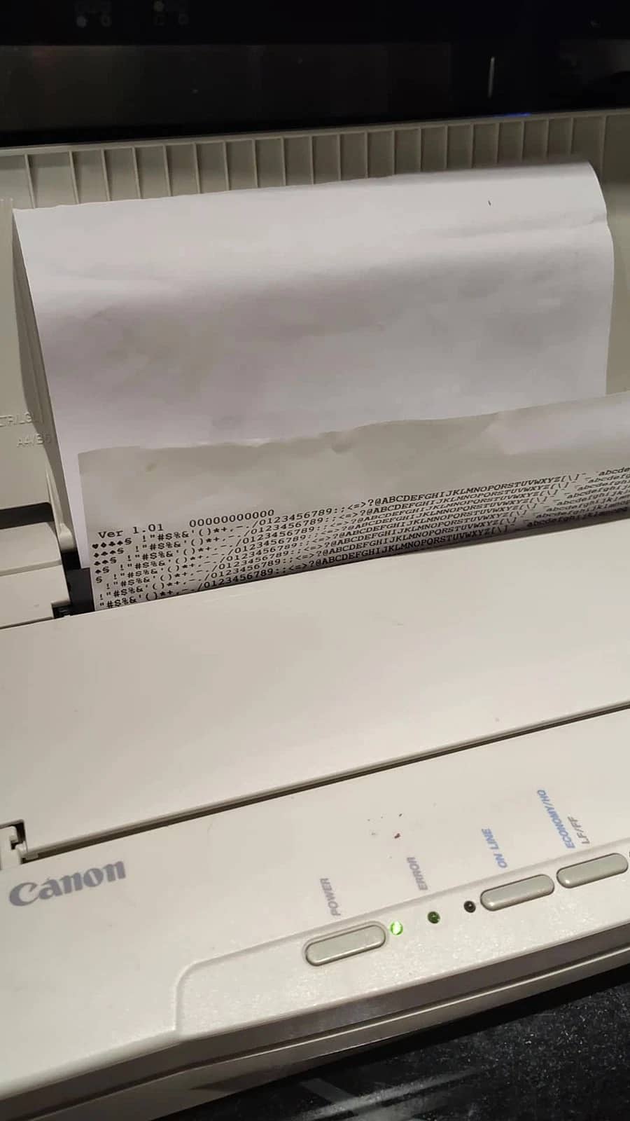 Canon BJ-10sx Printers Used - Good