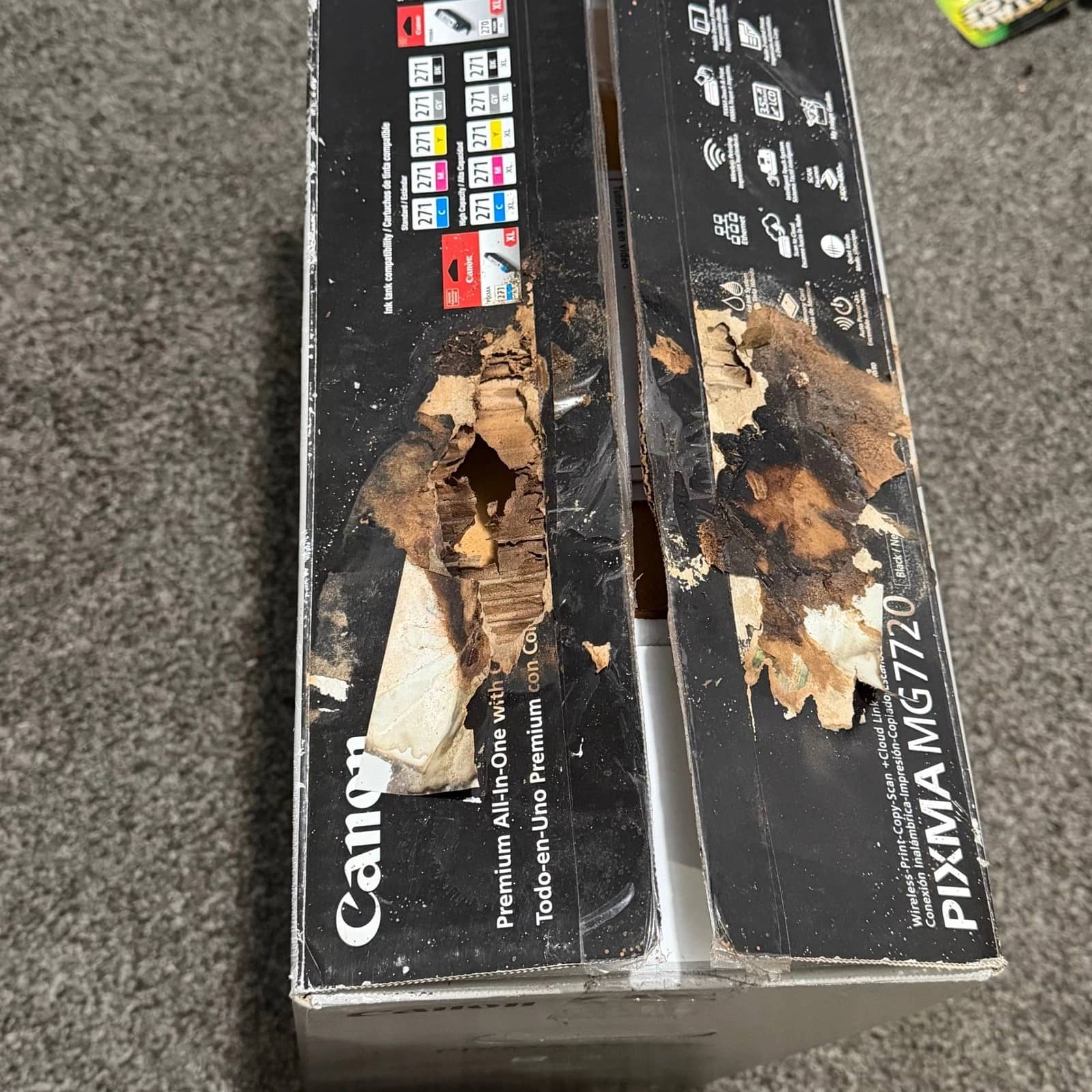 Canon Pixma MG7720 Printers For parts or not working