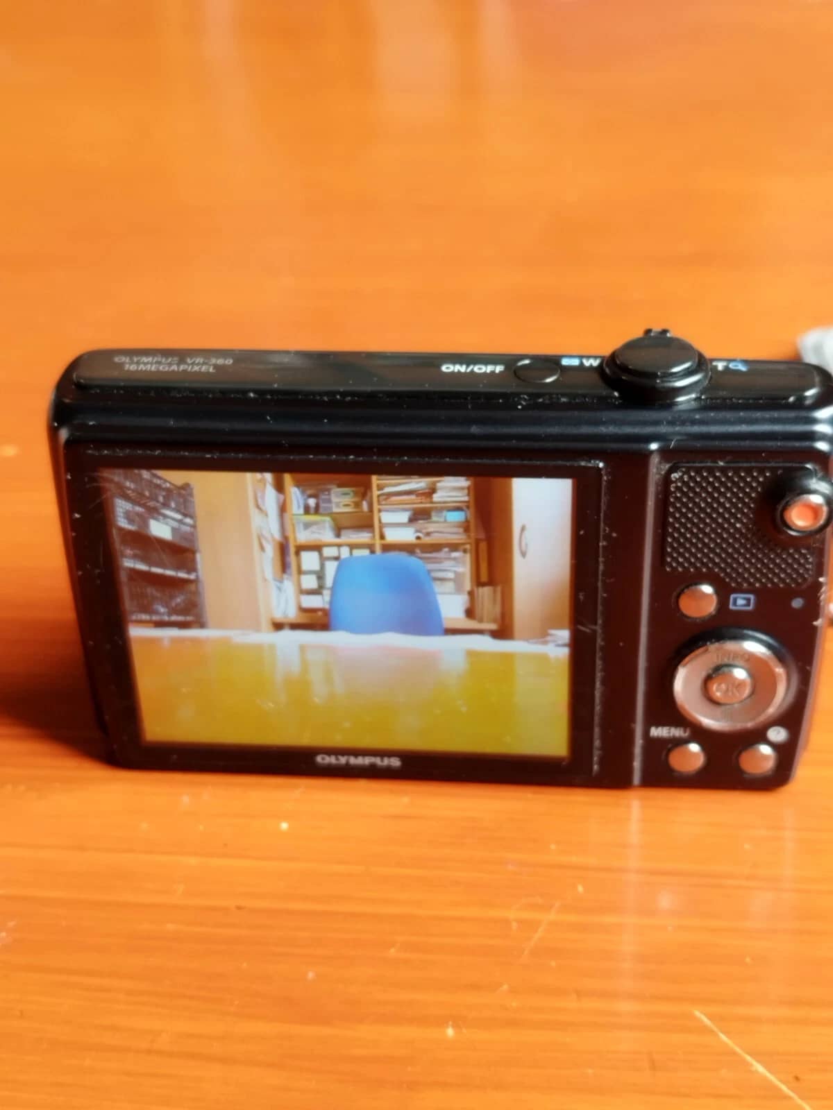 Olympus VR-360 Digital Cameras Black Used - Good Body Only