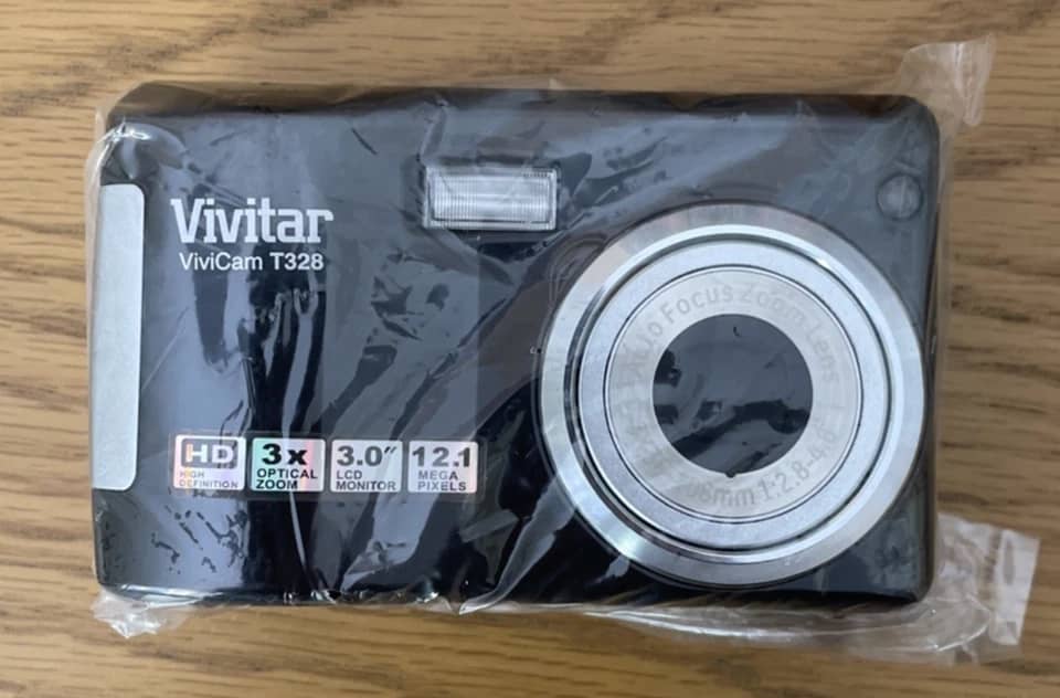 Vivitar Vivicam T328 Digital Cameras Black Used - Good Body Only