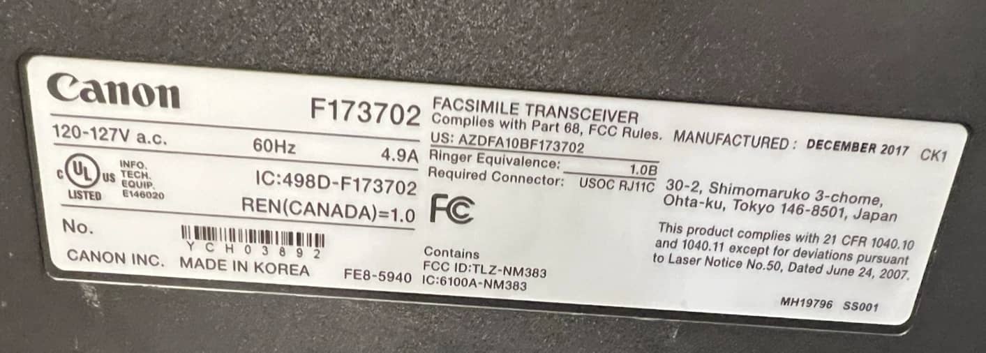 Canon MF247dw Printers Used - Good