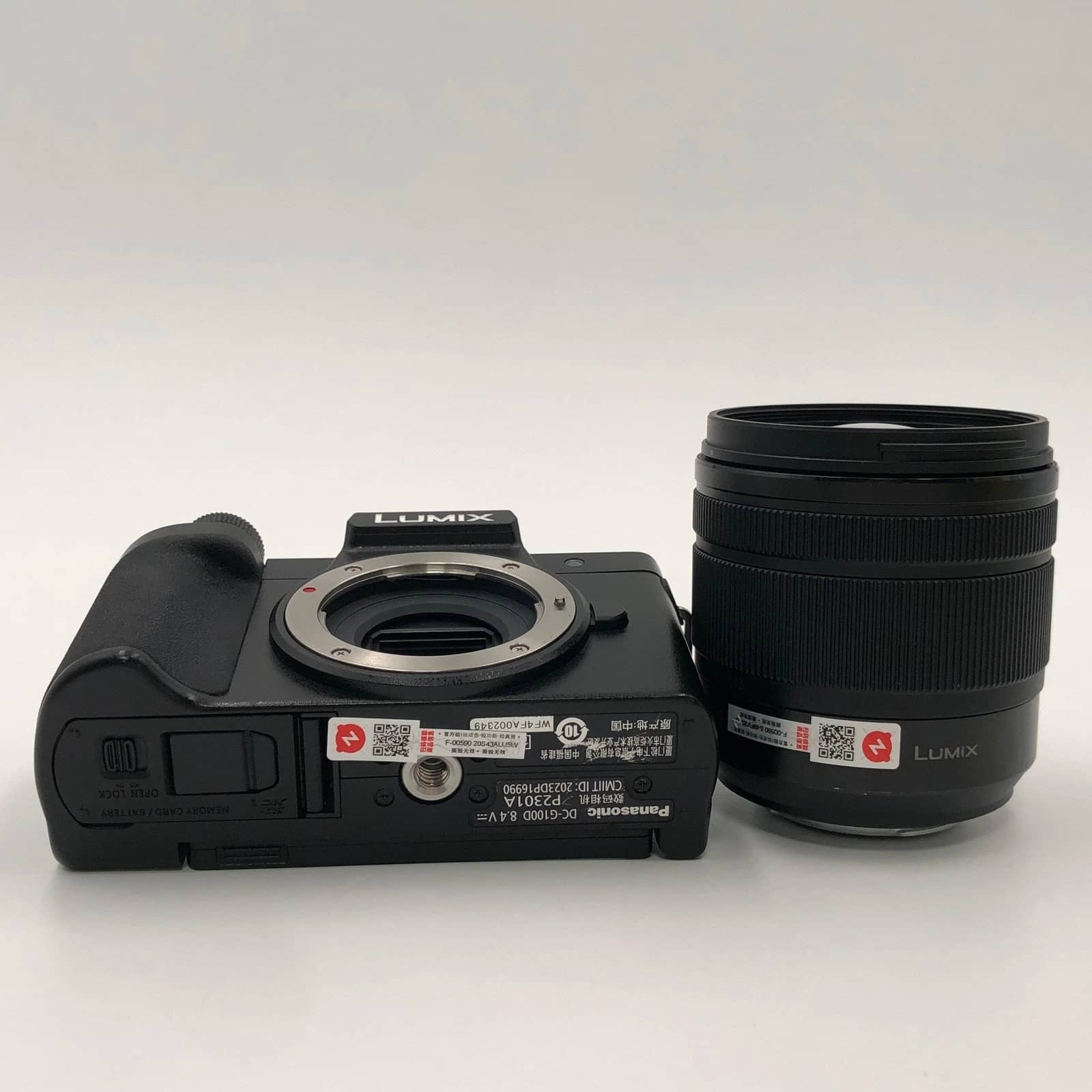 Panasonic LUMIX G100D Digital Cameras Black New Body Only