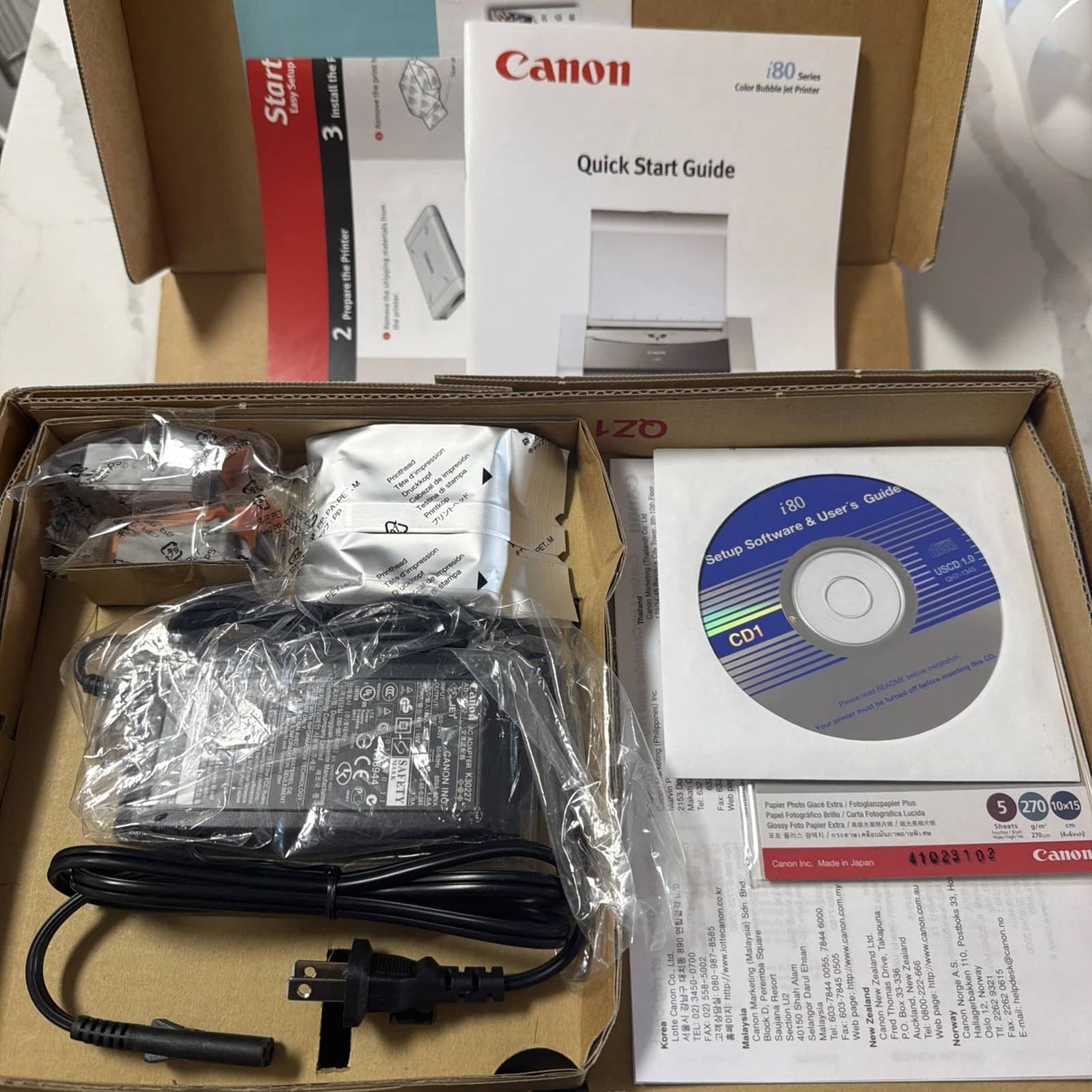 Canon i80 K10233 Printers Used - Good