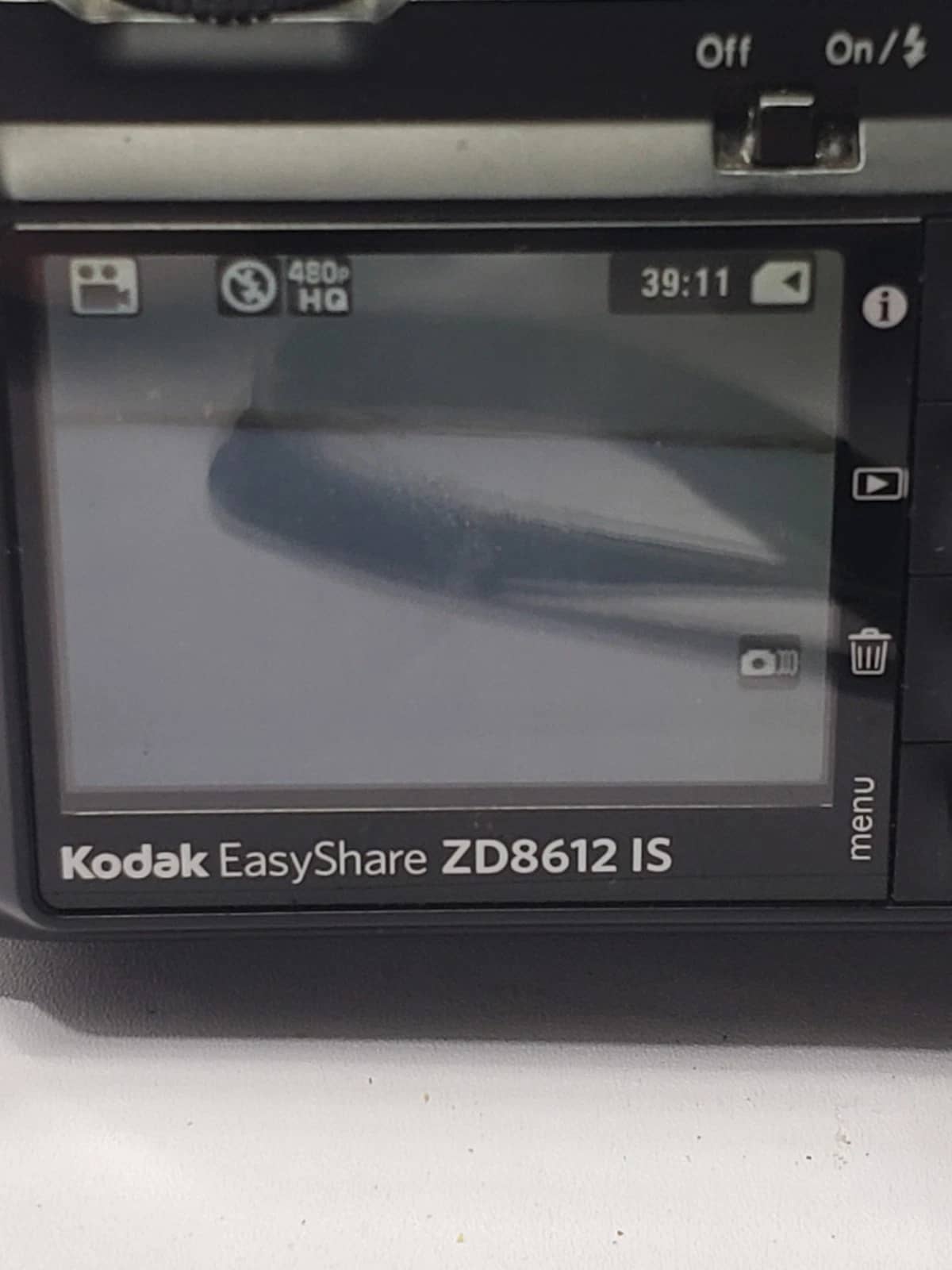 Kodak Z8612 IS Digital Cameras Black Used - Good Body Only