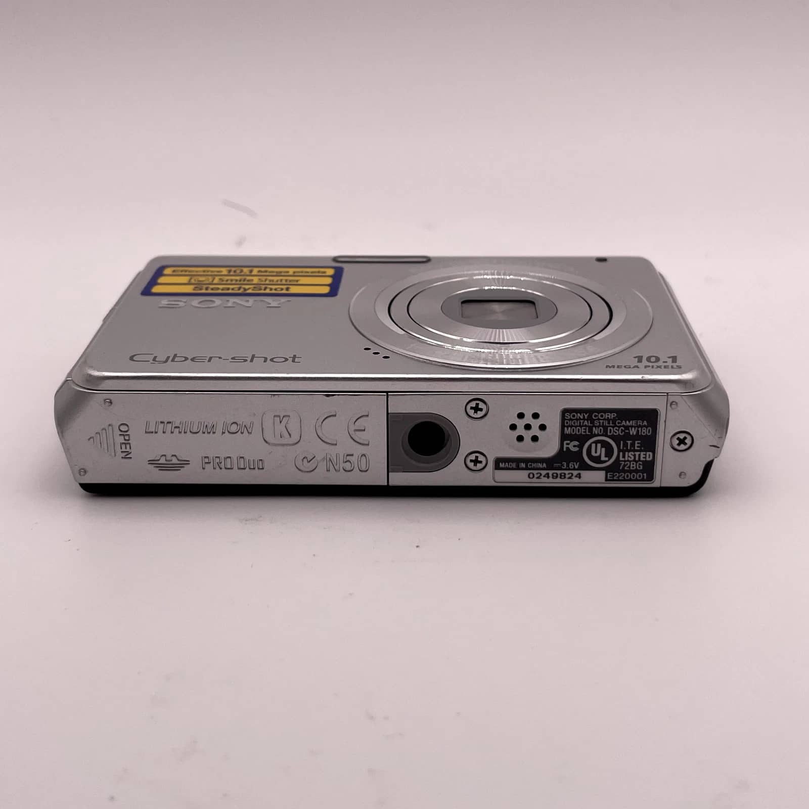 Sony Cyber-shot W180 Digital Cameras Black Used - Good Body Only