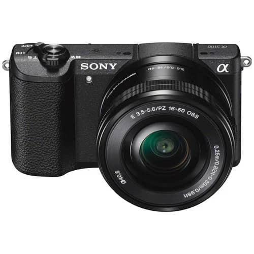 Sony Alpha 5100 Digital Cameras Black New 16-50mm Kit