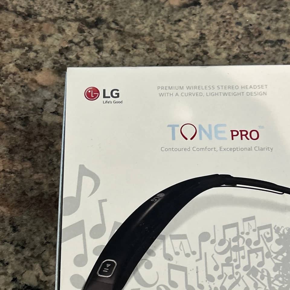 LG HBS-760 Headphones & Earbuds Black Used - Good